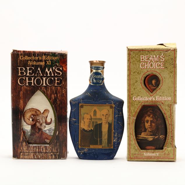 beam-s-choice-bourbon-whiskey-in-unusual-decanters