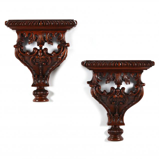 pair-of-louis-xv-style-carved-mahogany-wall-brackets