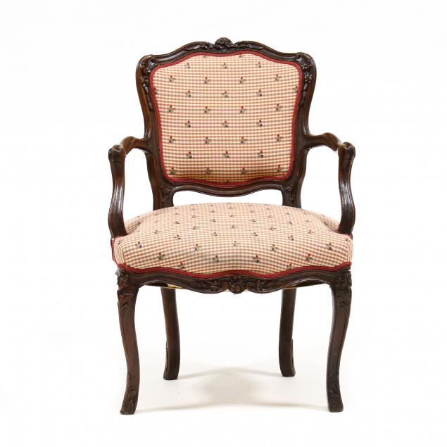louis-xv-carved-fruitwood-fauteuil