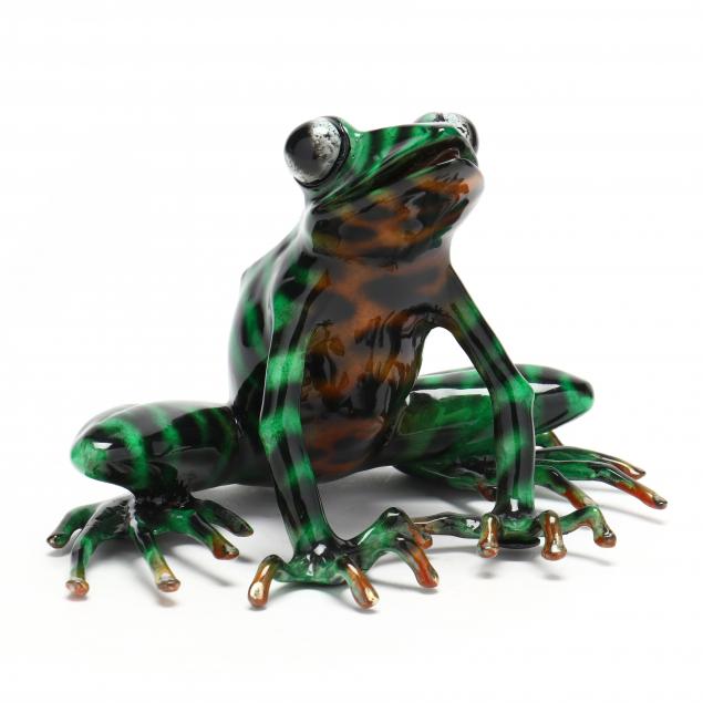 barry-stein-bronze-frog-sculpture
