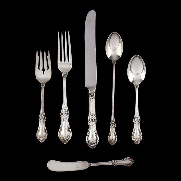 international-i-wild-rose-i-sterling-silver-flatware-set