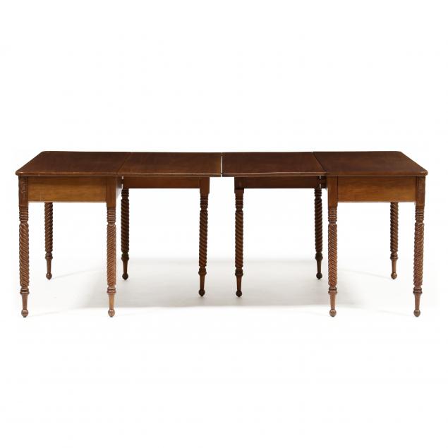 american-classical-carved-mahogany-dining-table
