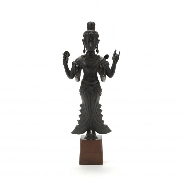 a-bronze-sculpture-of-vishnu