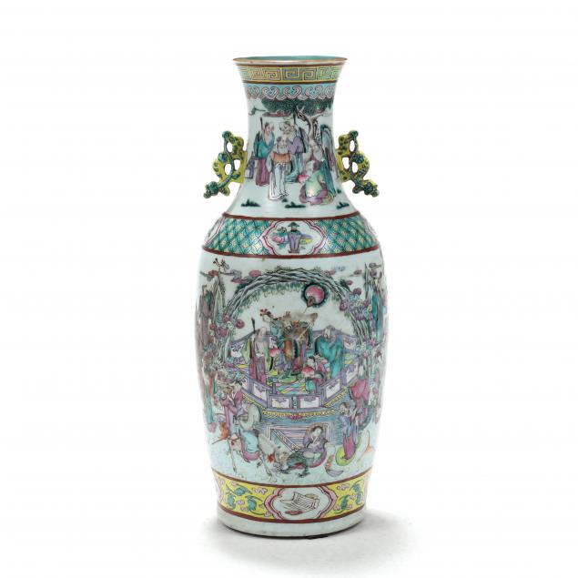 a-chinese-famille-rose-porcelain-floor-vase