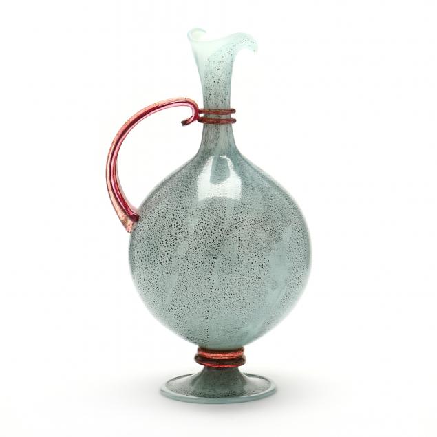 michael-j-schunke-art-glass-ewer