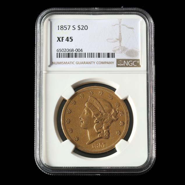 1857-s-20-liberty-head-gold-double-eagle-ngc-xf45