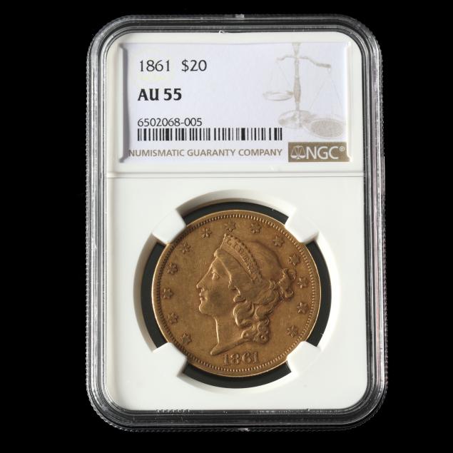 1861-20-liberty-head-gold-double-eagle-ngc-au55