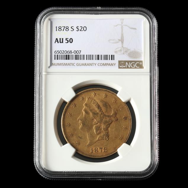 1878-s-20-liberty-head-gold-double-eagle-ngc-au50