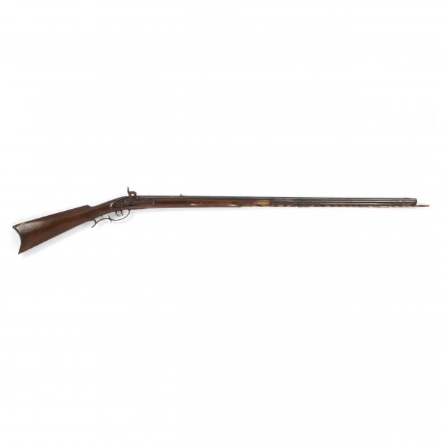 possibly-salem-school-half-stock-percussion-long-rifle