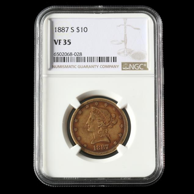 1887-s-10-liberty-head-gold-eagle-ngc-vf35