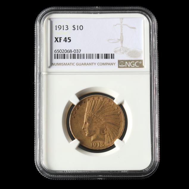 1913-10-indian-head-gold-eagle-ngc-xf45