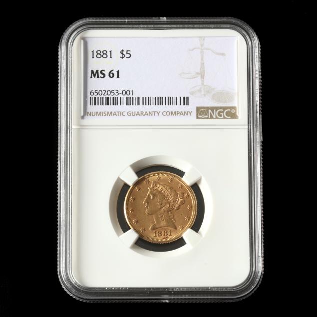 1881-5-liberty-head-gold-half-eagle-ngc-ms61