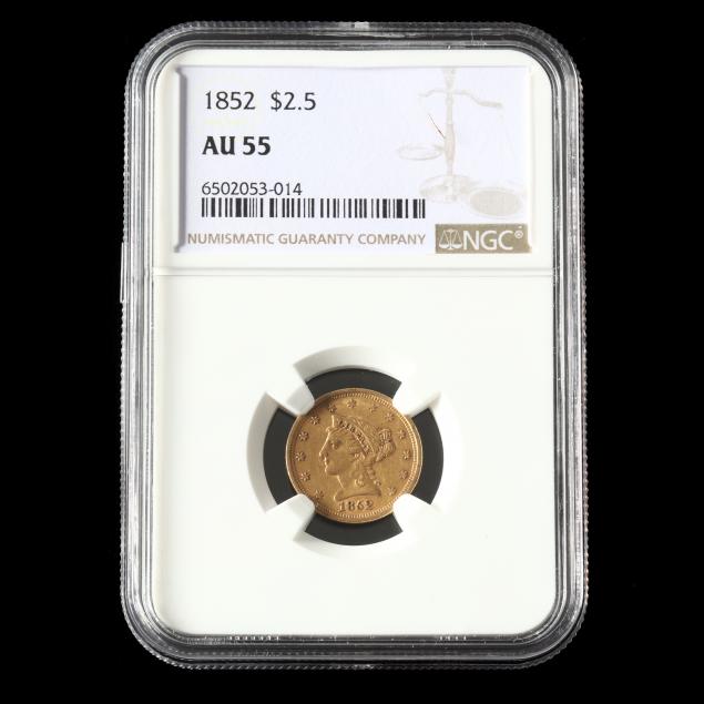 1852-2-50-liberty-head-gold-quarter-eagle-ngc-au55