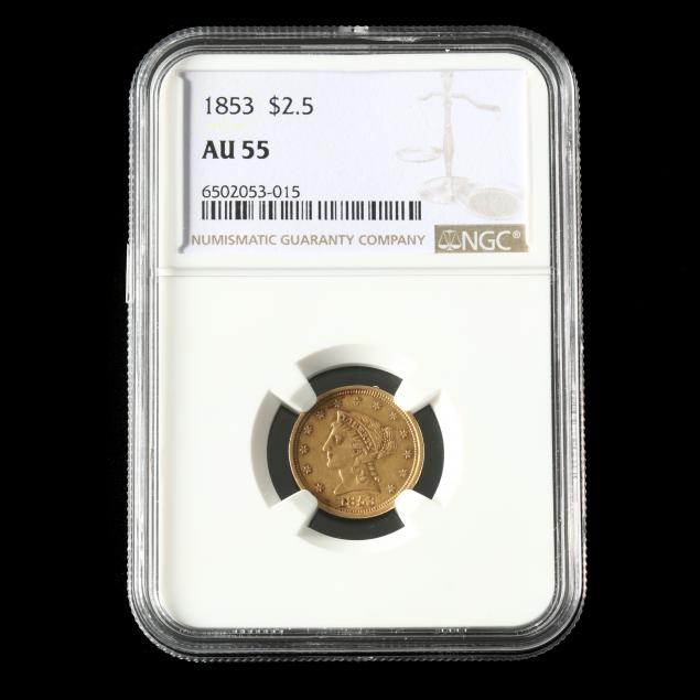 1853-2-50-liberty-head-gold-quarter-eagle-ngc-au55
