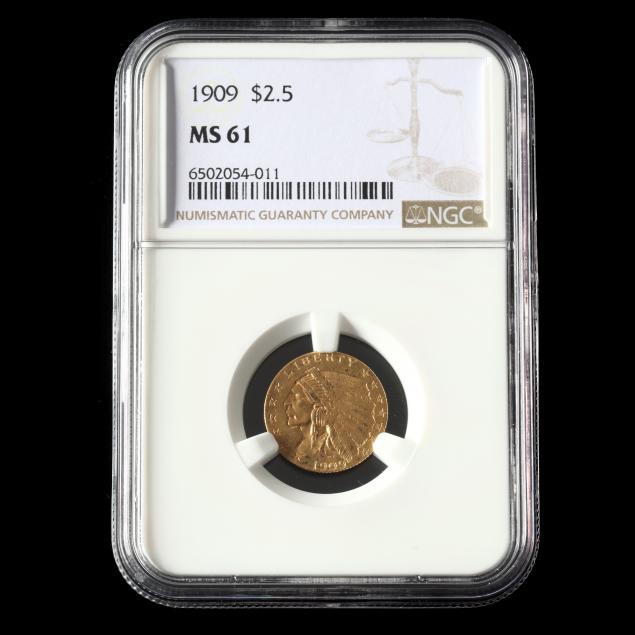1909-2-50-indian-head-gold-quarter-eagle-ngc-ms61