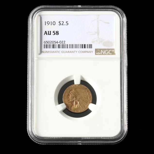 1910-2-50-indian-head-gold-quarter-eagle-ngc-au58