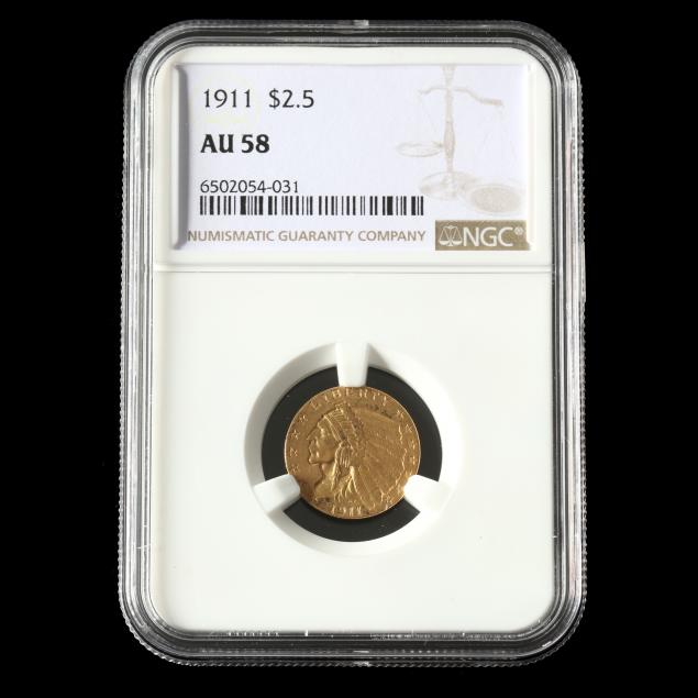1911-2-50-indian-head-gold-quarter-eagle-ngc-au58