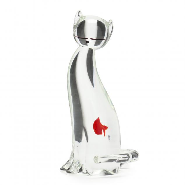 formia-murano-cat-and-fish-glass-figure