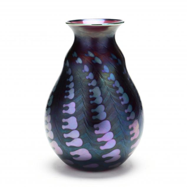 charles-lotton-vintage-iridescent-glass-vase