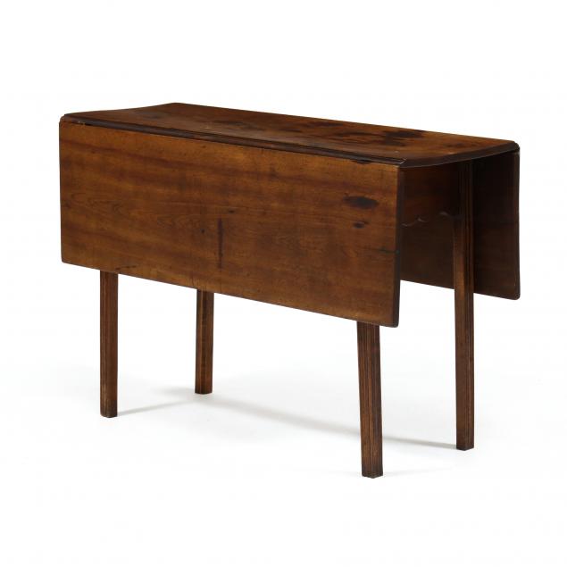 southern-chippendale-walnut-drop-leaf-table