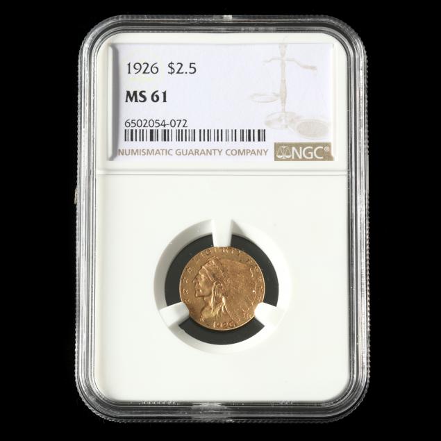 1926-2-50-indian-head-gold-quarter-eagle-ngc-ms61