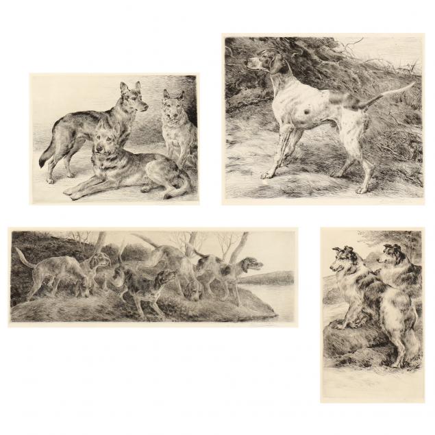 edmund-henry-osthaus-american-1858-1928-four-dog-etchings