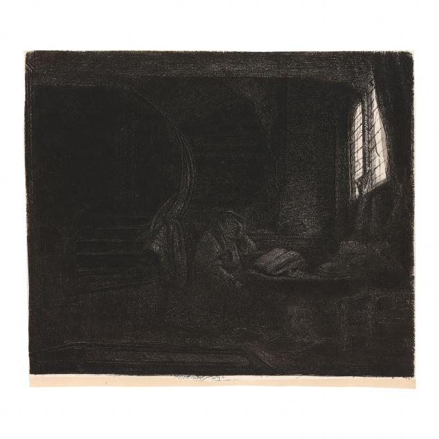 rembrandt-van-rijn-dutch-1606-1669-i-st-jerome-in-a-dark-chamber-i