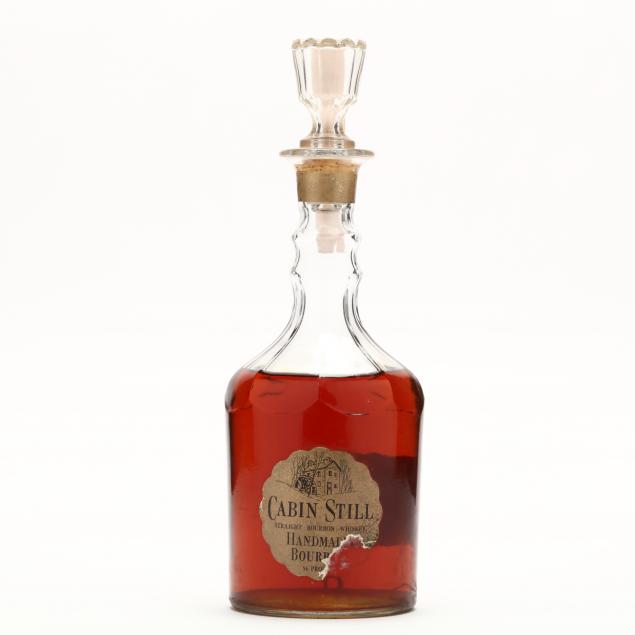 old-cabin-still-whiskey-in-glass-decanter