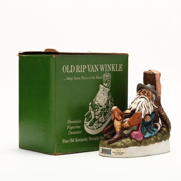 old-rip-van-winkle-bourbon-whiskey-in-sleeping-man-decanter