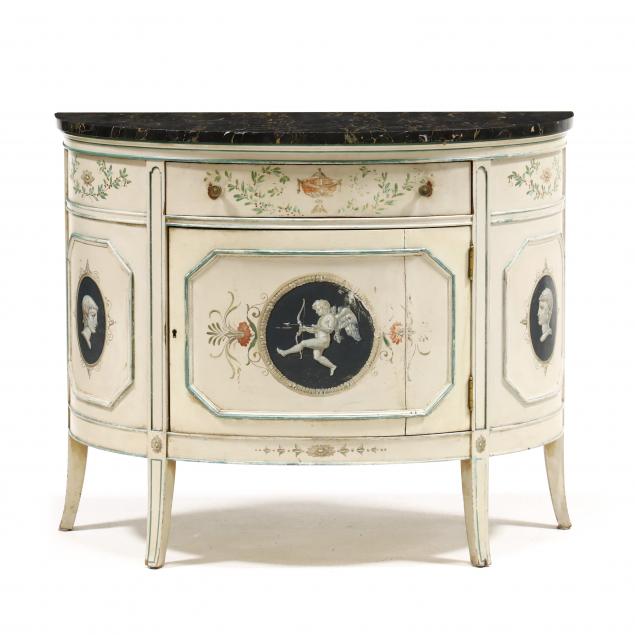 italianate-paint-decorated-marble-top-demilune-cabinet