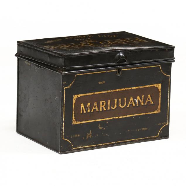 antique-union-castle-line-tole-marijuana-lock-box