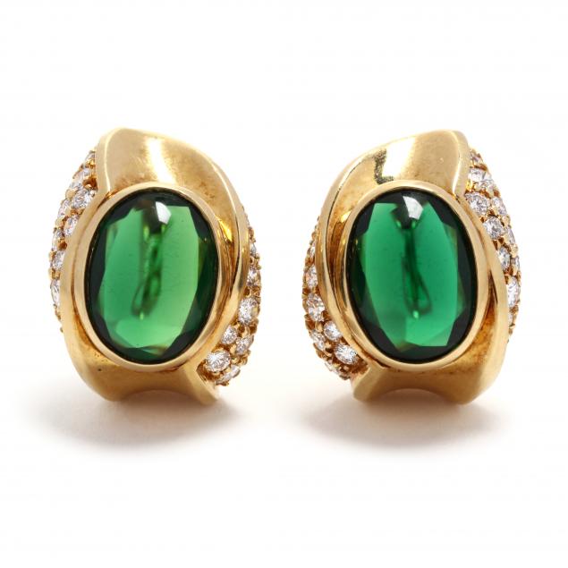gold-tourmaline-and-diamond-earrings-kurt-wayne