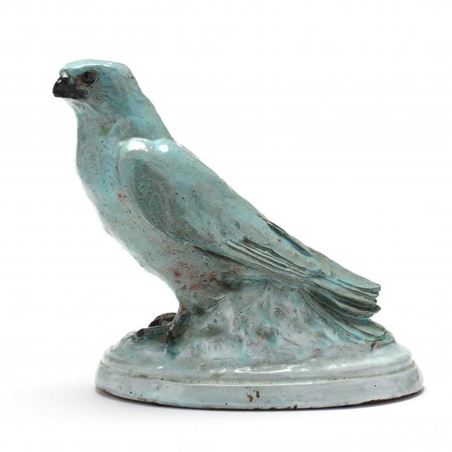 continental-ceramic-figurine-of-a-falcon