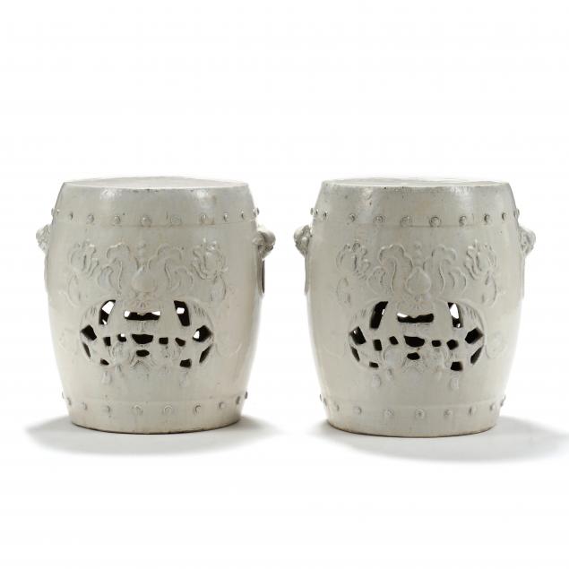 pair-of-chinese-white-glazed-garden-stools