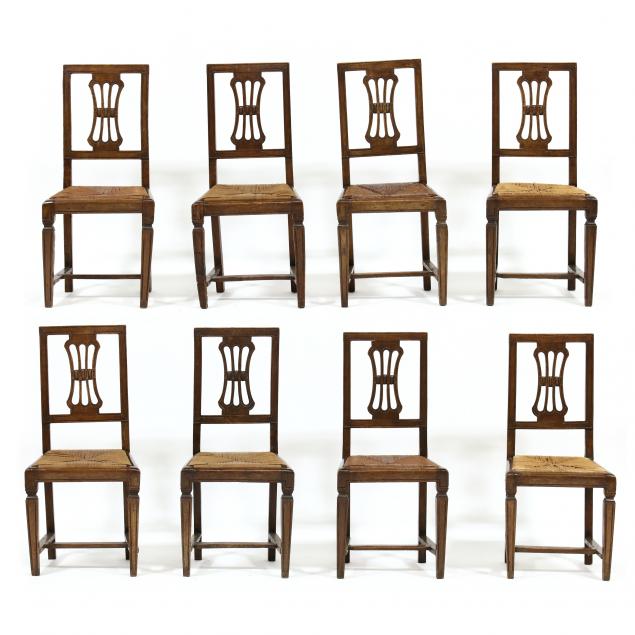 set-of-eight-italian-provincial-carved-walnut-dining-chairs