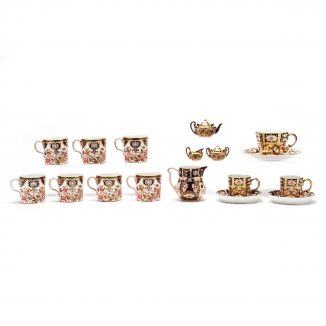 assorted-royal-crown-derby-table-ware