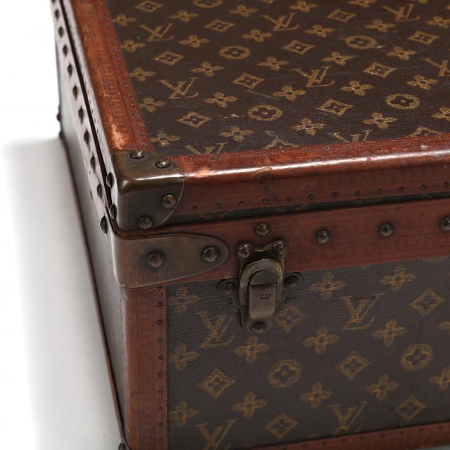 Louis Vuitton Trunk Case Alzer 70 Rare 1920s Vintage Ref: LV70