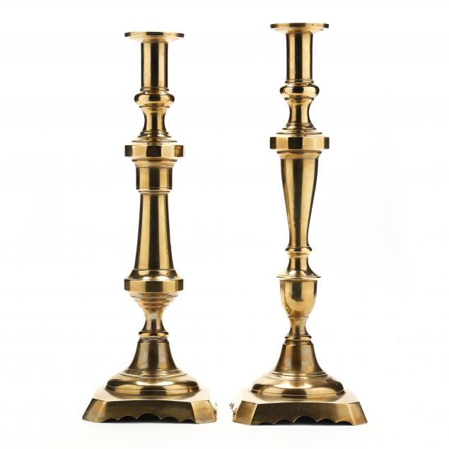 near-pair-of-tall-english-brass-candlesticks