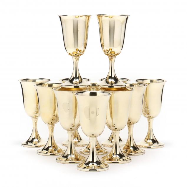 set-of-twelve-sterling-silver-gilt-goblets
