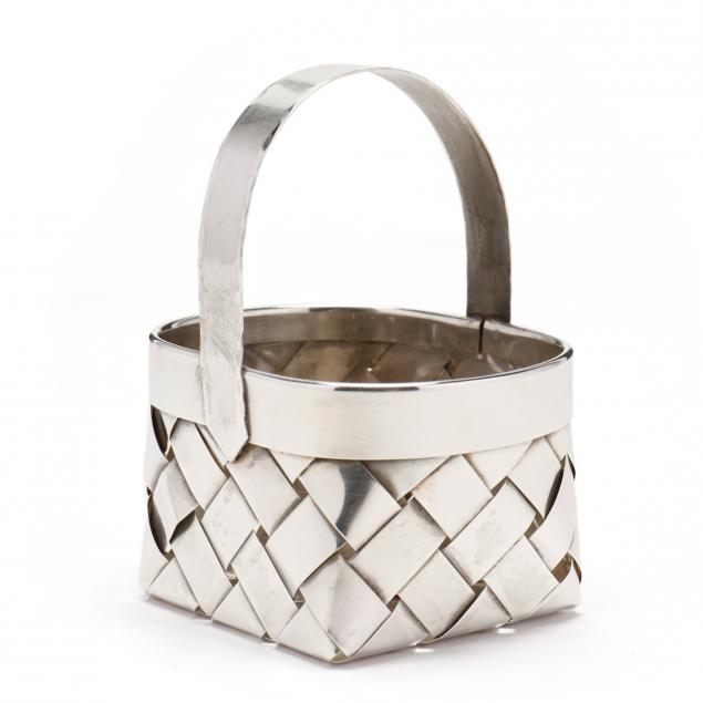 cartier-sterling-silver-miniature-basket