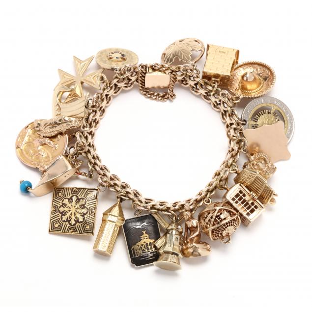 vintage-charm-bracelet-with-charms