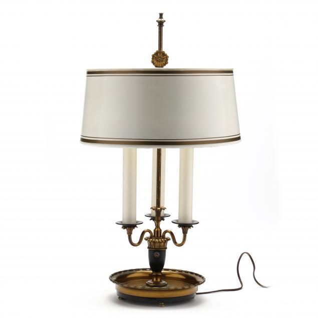 neoclassical-style-brass-bouillotte-table-lamp
