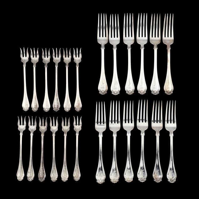 twenty-four-dominick-haff-i-century-i-sterling-silver-forks