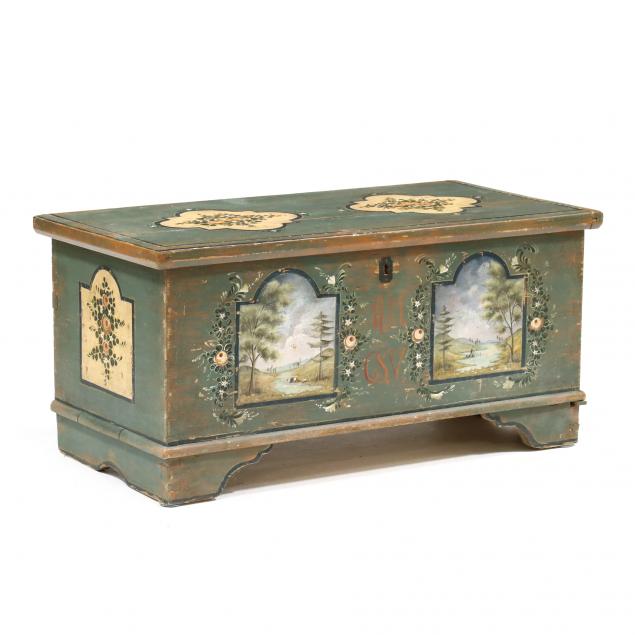 continental-paint-decorated-blanket-chest