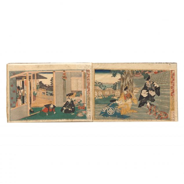 hasegawa-sadanobu-i-japanese-1809-1879-album-of-woodblock-prints-of-the-47-ronin
