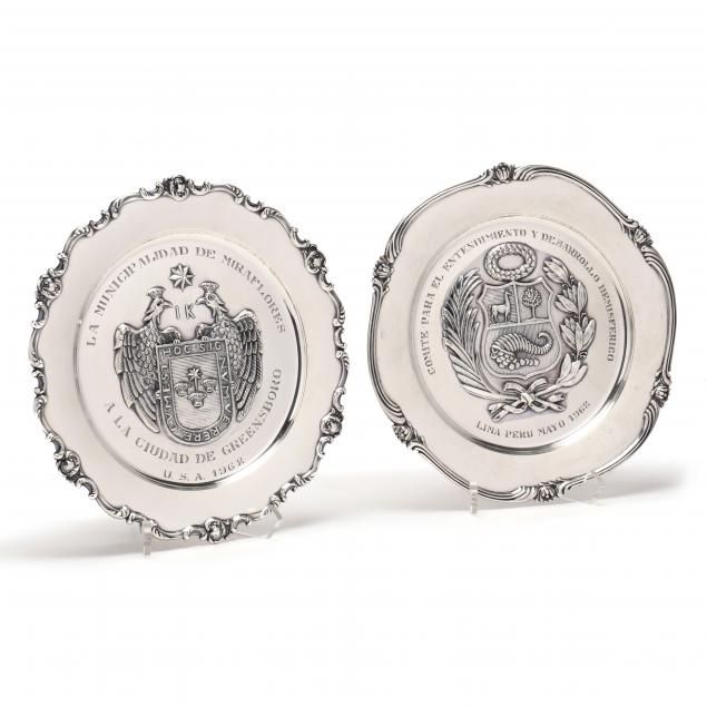 two-commemorative-peruvian-sterling-silver-plates