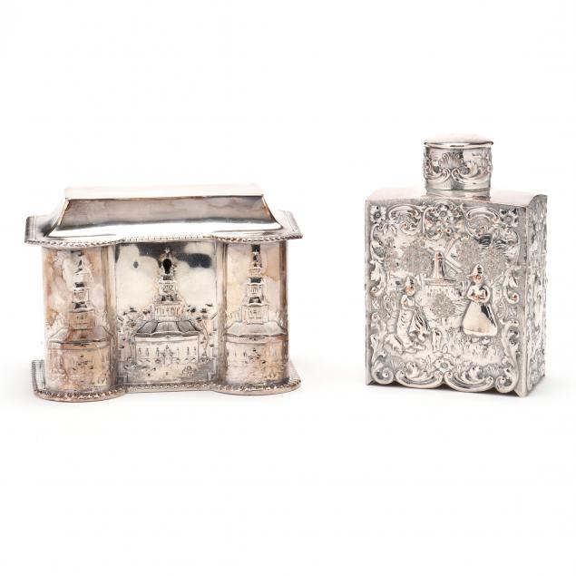 two-antique-silverplate-tea-caddies