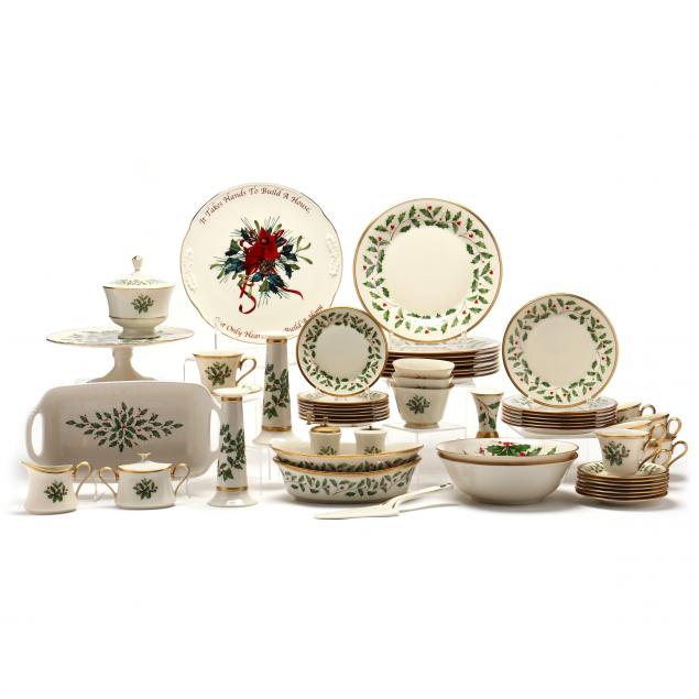 58-pieces-of-lenox-i-holiday-i-china