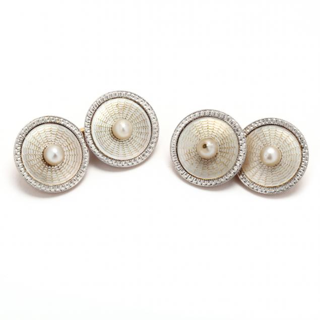 gold-platinum-and-pearl-cufflinks-tiffany-co