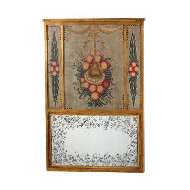 continental-style-decorative-trumeau-mirror